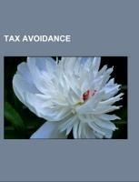 Tax avoidance
