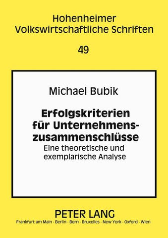 Erfolgskriterien für Unternehmenszusammenschlüsse
