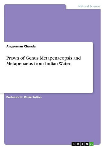 Prawn of Genus Metapenaeopsis and Metapenaeus from Indian Water