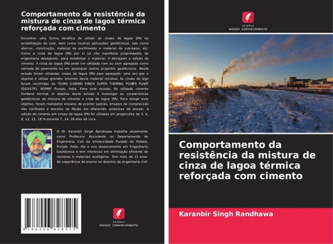 Comportamento da resistência da mistura de cinza de lagoa térmica reforçada com cimento