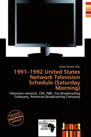 1991-1992 United States Network Television Schedule (Saturday Morning)