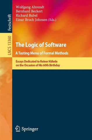 The Logic of Software. A Tasting Menu of Formal Methods