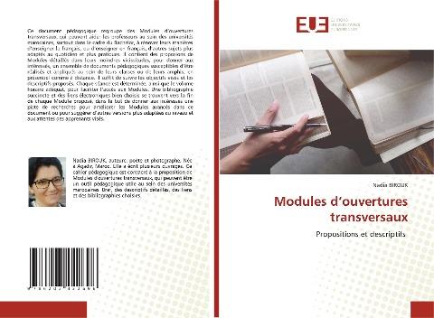 Modules d'ouvertures transversaux