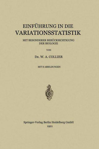 Einführung in die Variationsstatistik