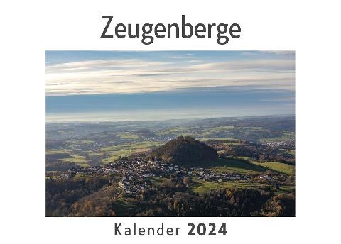 Zeugenberge (Wandkalender 2024, Kalender DIN A4 quer, Monatskalender im Querformat mit Kalendarium, Das perfekte Geschenk)