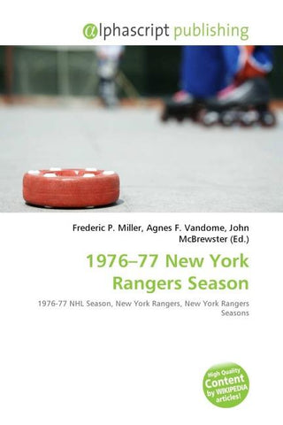 1976-77 New York Rangers Season