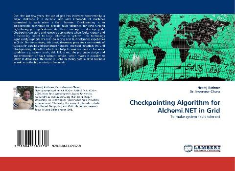 Checkpointing Algorithm for Alchemi.NET in Grid