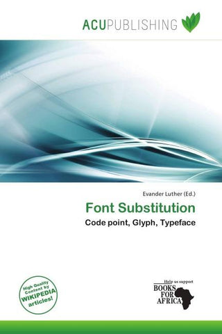 Font Substitution