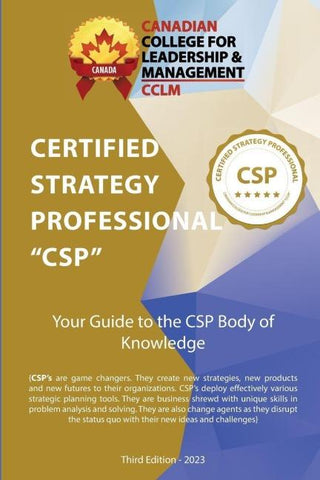 Certified Strategy Professional CSP Body of Knowledge