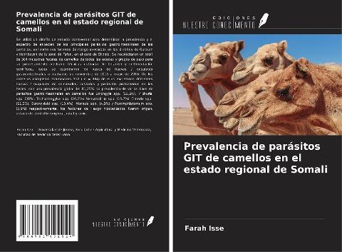 Prevalencia de parásitos GIT de camellos en el estado regional de Somali