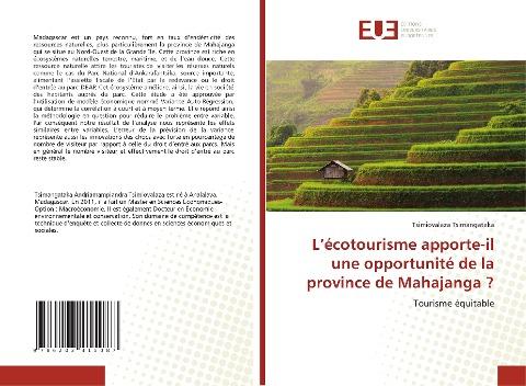 L'écotourisme apporte-il une opportunité de la province de Mahajanga ?