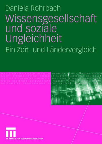 Wissensgesellschaft und soziale Ungleichheit