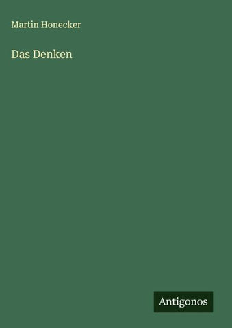 Das Denken