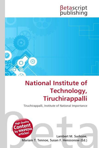 National Institute of Technology, Tiruchirappalli