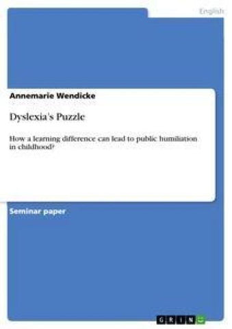 Dyslexia's Puzzle