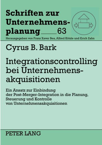 Integrationscontrolling bei Unternehmensakquisitionen