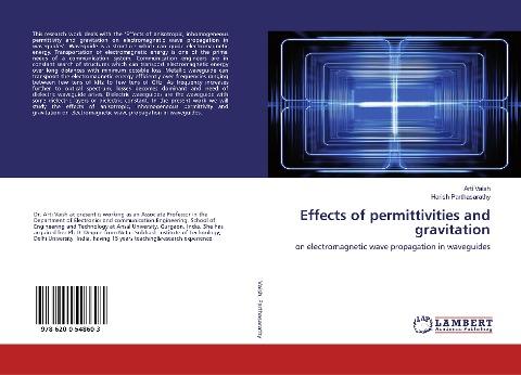 Effects of permittivities and gravitation