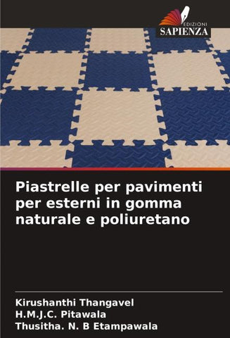 Piastrelle per pavimenti per esterni in gomma naturale e poliuretano