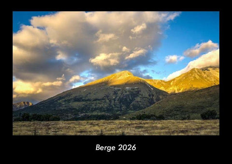 Berge 2026 Fotokalender DIN A3