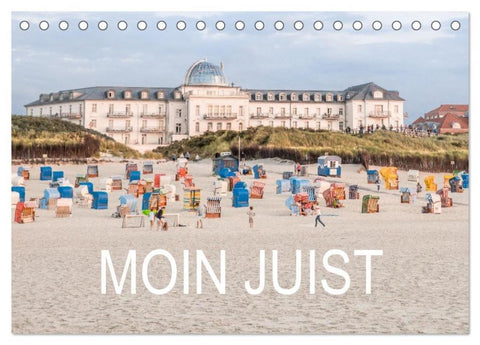 Moin Juist (Tischkalender 2026 DIN A5 quer), CALVENDO Monatskalender