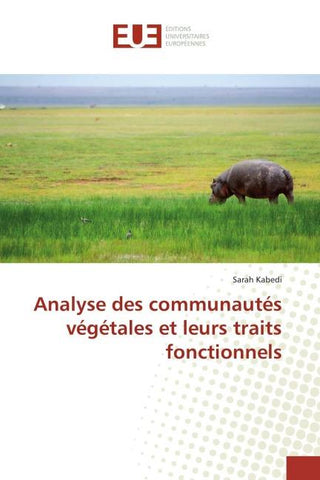Analyse des communautés végétales et leurs traits fonctionnels