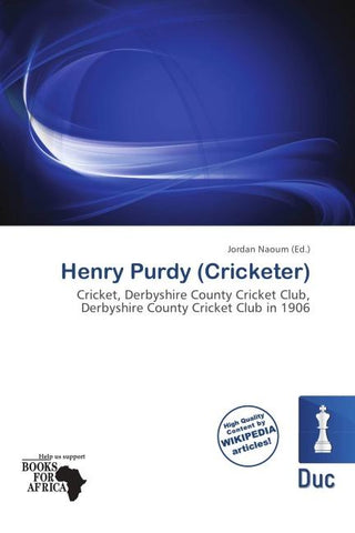 Henry Purdy (Cricketer)