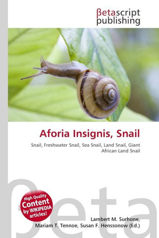 Aforia Insignis, Snail