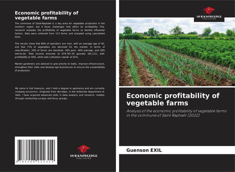 Economic profitability of vegetable farms