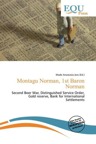 Montagu Norman, 1st Baron Norman