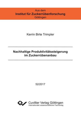 Nachhaltige Produktivitätssteigerung im Zuckerrübenanbau