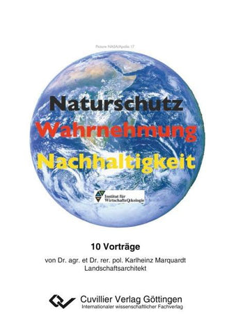 Naturschutz - Wahrnehmung - Nachhaltigkeit