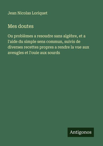 Mes doutes