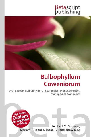 Bulbophyllum Coweniorum