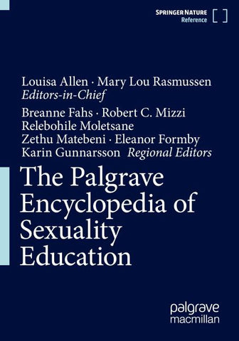 The Palgrave Encyclopedia of Sexuality Education