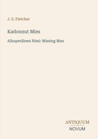 Kadonnut Mies