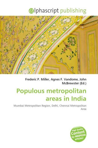 Populous metropolitan areas in India