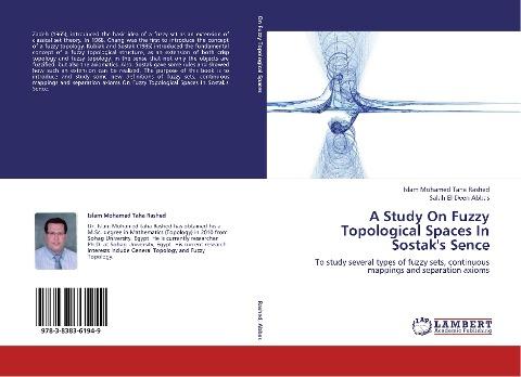 A Study On Fuzzy Topological Spaces In Sostak's Sence