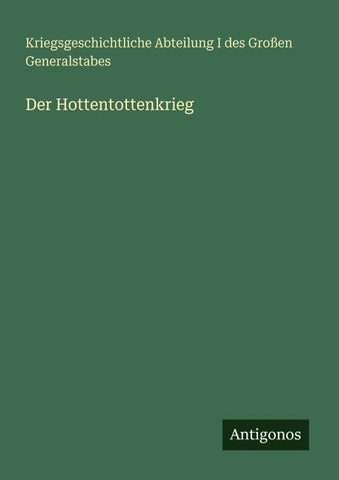 Der Hottentottenkrieg