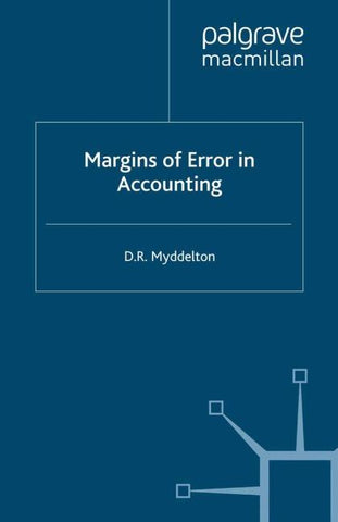 Margins of Error in Accounting