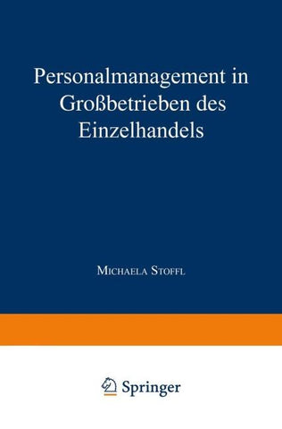 Personalmanagement in Großbetrieben des Einzelhandels
