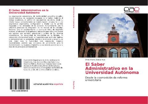 El Saber Administrativo en la Universidad Autónoma