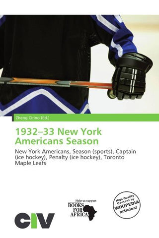 1932-33 New York Americans Season