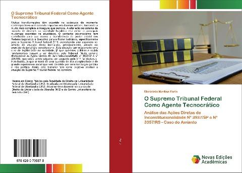 O Supremo Tribunal Federal Como Agente Tecnocrático