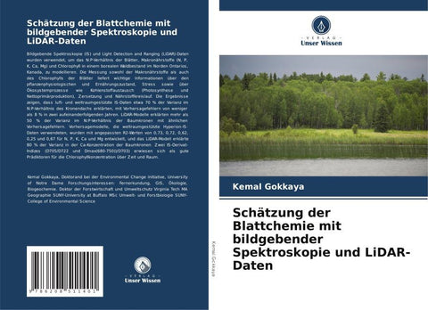 Schätzung der Blattchemie mit bildgebender Spektroskopie und LiDAR-Daten