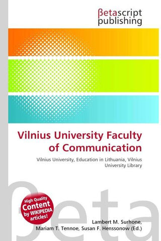 Vilnius University Faculty of Communication