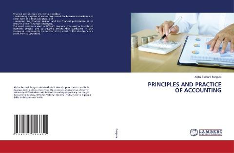 PRINCIPLES AND PRACTICE OF ACCOUNTING