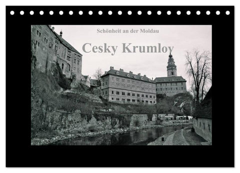 Schönheit an der Moldau - Cesky Krumlov (Tischkalender 2026 DIN A5 quer), CALVENDO Monatskalender