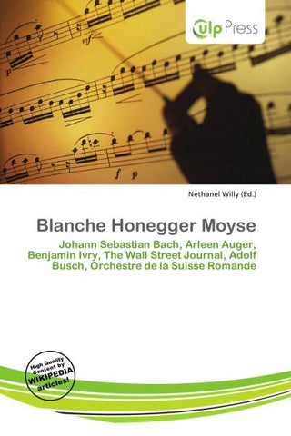 Blanche Honegger Moyse