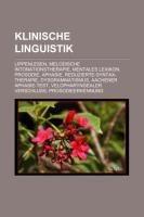 Klinische Linguistik