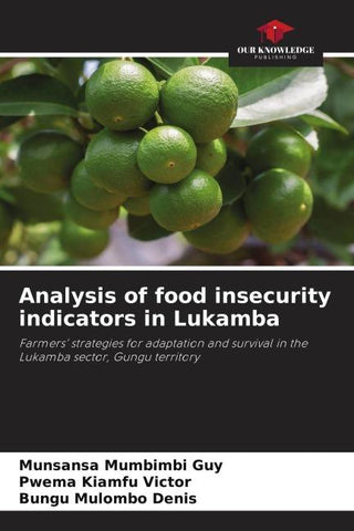 Analysis of food insecurity indicators in Lukamba